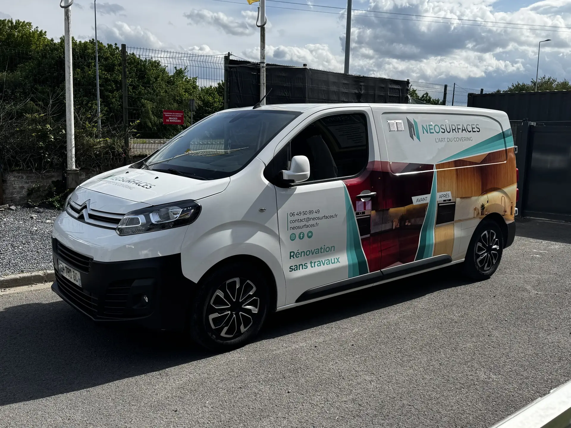 Enseigne et signalétique à Béthune - réalisation Images de Marques Hauts-de-France