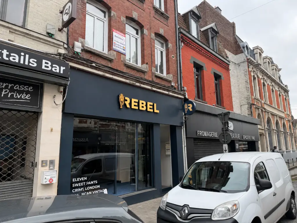 Enseigne et signalétique à Béthune - réalisation Images de Marques Hauts-de-France
