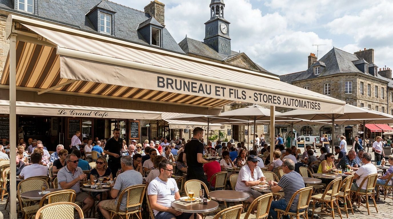 Enseigne et signalétique à Béthune - store banne sur mesure, Images de Marques